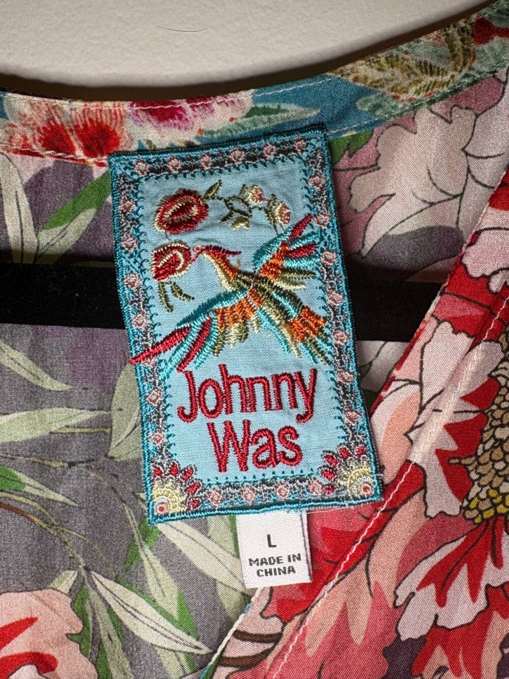 Johnny Was Gigi Silk Dress - Picture 3 of 3